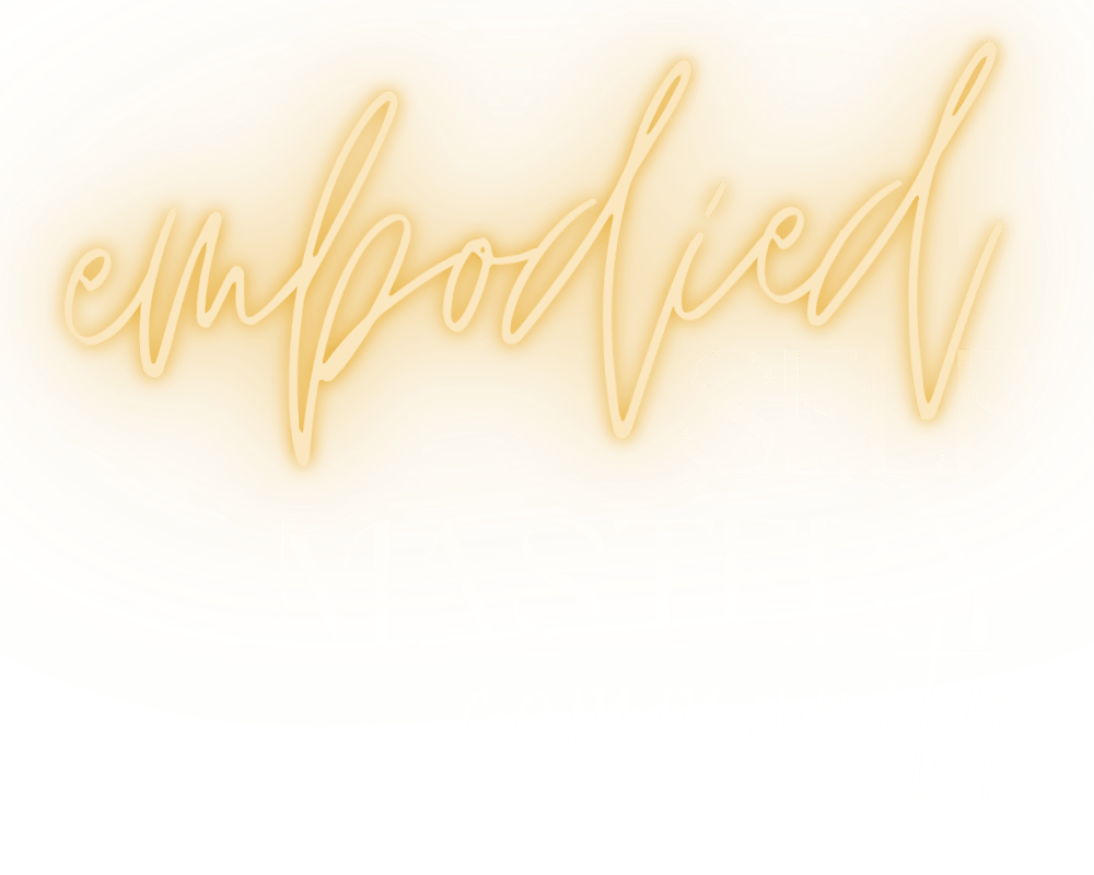 the logotype for the embodied self mastery community